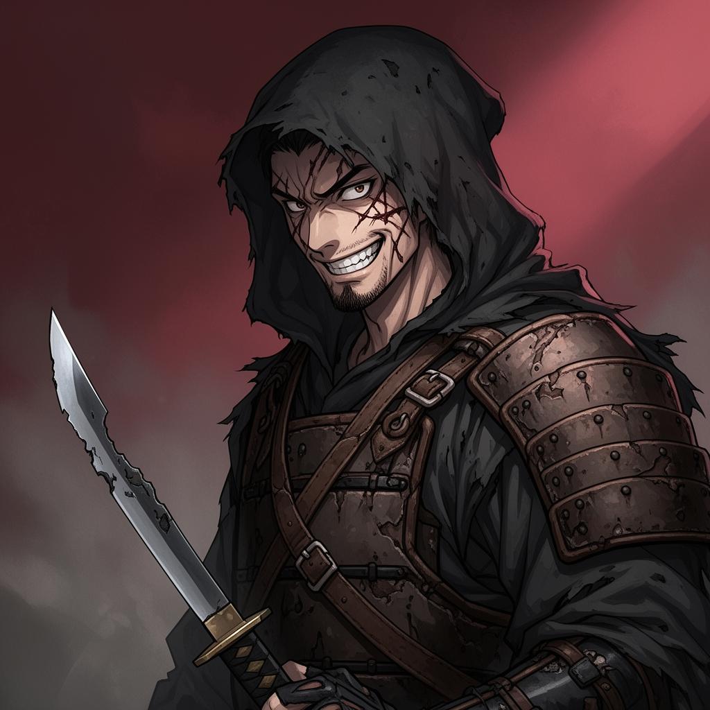 Bandit enemy portrait from Bald Ninjas